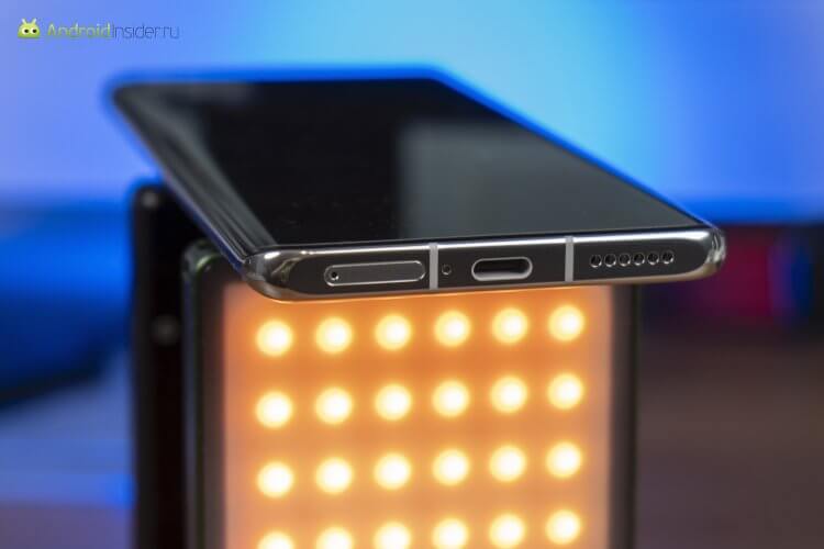 Обзор Huawei P50 Pro. Зарядка через USB Type-С. Максимальный заряд за 45 минут. Фото.