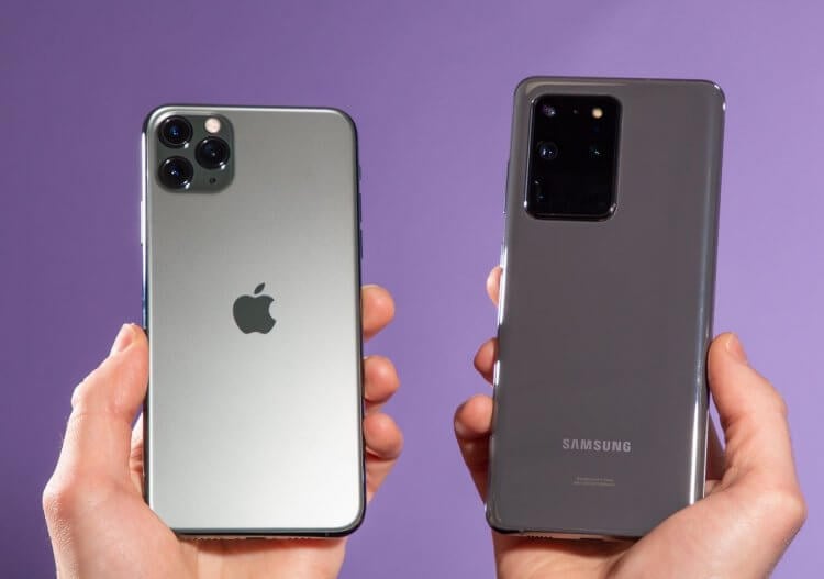 Как удобно использовать iPhone и Android одновременно. Реально ли использовать сразу и iOS, и Android? Фото.