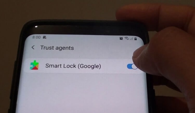 Как отключить Smart Lock. Отключаем Smart Lock на Android. Фото.
