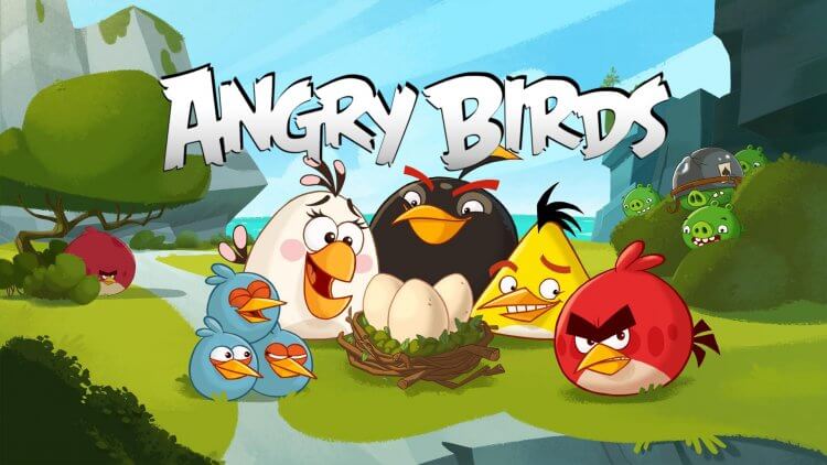 Angry Birds удалили. Злые птички за годы сильно полюбились многим пользователям. Фото.