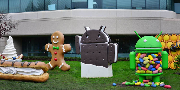 Что будет с названиями Android, когда закончится алфавит. Здорово было, когда каждый Android как-то назывался. Фото.