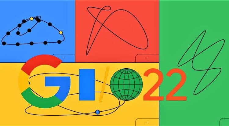 До главной презентации Google I/O осталось несколько дней. Тут все, что могут показать. Афиша и пасхалка Google I/O 2022 выглядят немного странной. Фото.