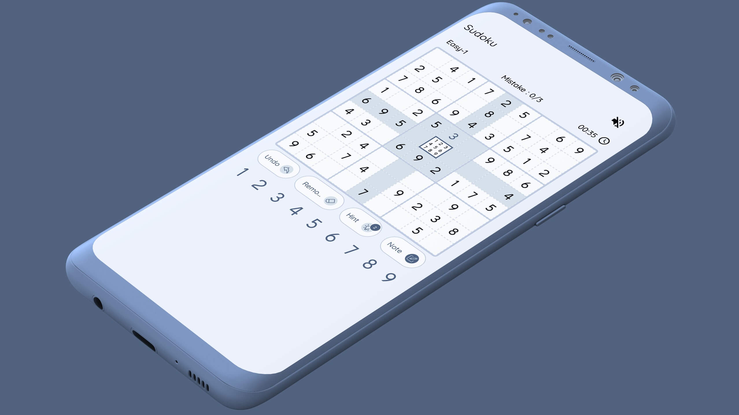 Лучшие головоломки для Android: судоку. Super Sudoku — лучшая судоку для Android. Фото.