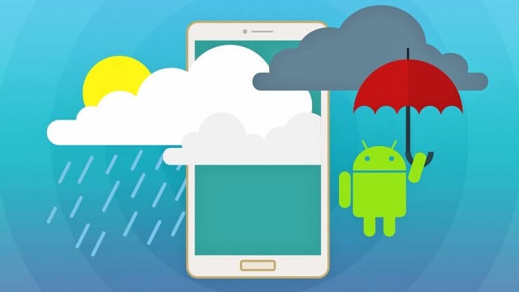 Лучшая «Погода» для Андроид. Выбрать погодное приложение — та еще задача. Учитывая их количество. Фото.