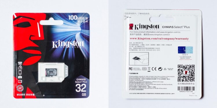 Я продолжаю пользоваться MicroSD-картами и выбираю Kingston. Фото.