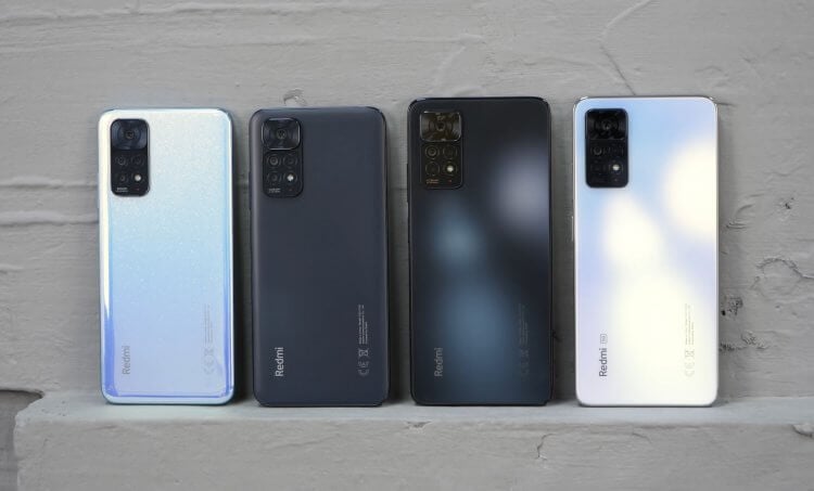 Какой Redmi Note 11 купить в 2022 году: худшие и лучшие модели. Сначала Xiaomi выпустила 4 смартфона Redmi Note 11, а потом дополнила линейку еще двумя моделями. Фото.