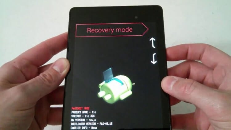 Что такое Recovery Mode. Recovery помогает, когда смартфоном становится невозможно пользоваться. Фото.