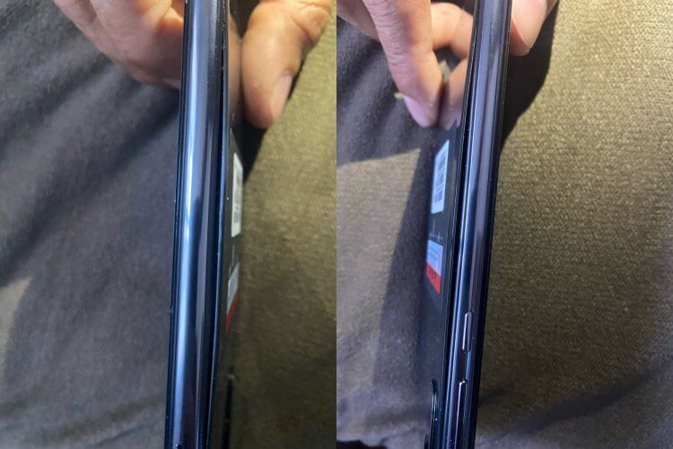 Что такое разблокированный телефон. Разблокированный телефон может прийти с дефектом, как вот этот Xiaomi Mi 9 SE. Фото.
