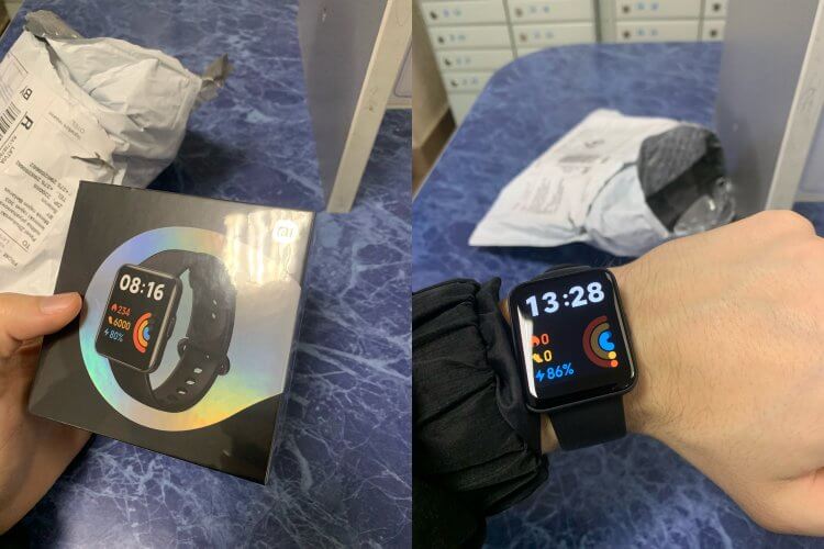 Redmi Watch 2 Lite — недорогие смарт-часы. Эти смарт-часы стоят как фитнес-браслет. Фото.