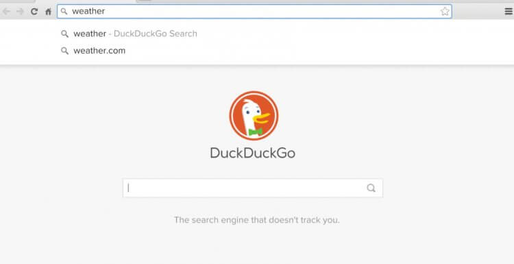 Безопасный браузер для Андроид ТВ. DuckDuckGo редко устанавливают на телевизоры, но ради интереса можно попробовать! Фото.