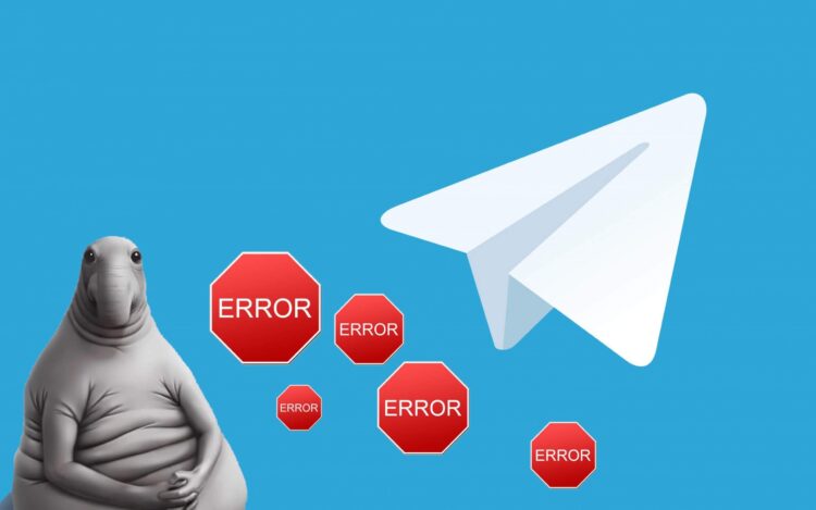 Может, Telegram опять пытаются заблокировать? Фото.