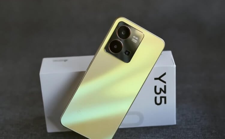 vivo Y35 — недорогой телефон с хорошей камерой и батареей. Видишь vivo Y35 до 10 тысяч рублей — покупай без лишних раздумий. Фото.