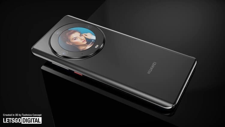 Экран нового Huawei. Внешний вид нового телефона пока неизвестен, но мы можем пофантазировать. Фото.