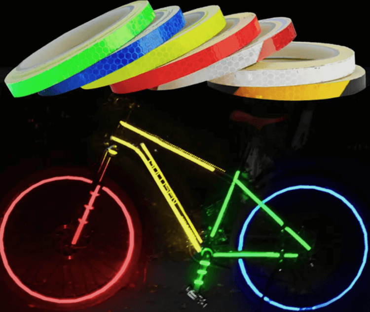 Просто хорошие товары, которые можно и нужно купить на AliExpress. Световозвратные ленты для велосипеда. Фото.