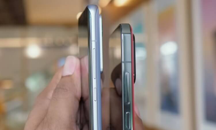 Компактные смартфоны Xiaomi. Плоские грани Xiaomi 13 будут впиваться вам в руку, но комплектный чехол исправит ситуацию. Фото.