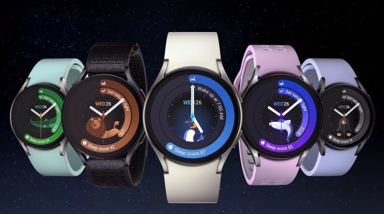 Что нового в Galaxy Watch 6. Galaxy Watch 6 с их упором на качество сна. Фото.