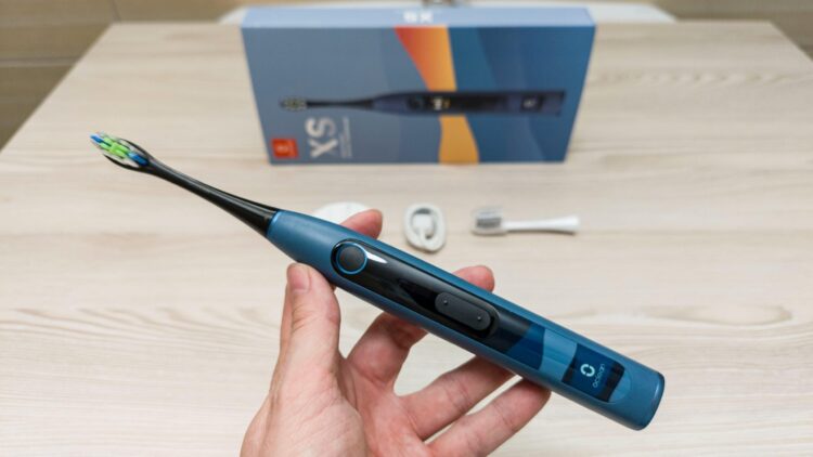 Щетка еще и выглядит стильно. Фото.