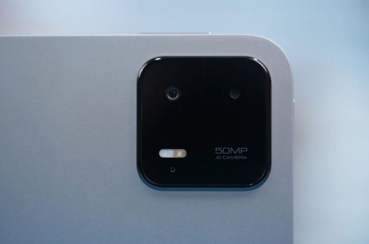 Планшет с хорошей камерой. Камера Pad 6 Max выполнена в духе Xiaomi 13. Фото.
