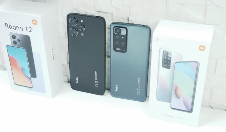 Сравнение Redmi 12 и Redmi 10. Вроде бы два разных смартфона, но так кажется только поначалу. Фото.