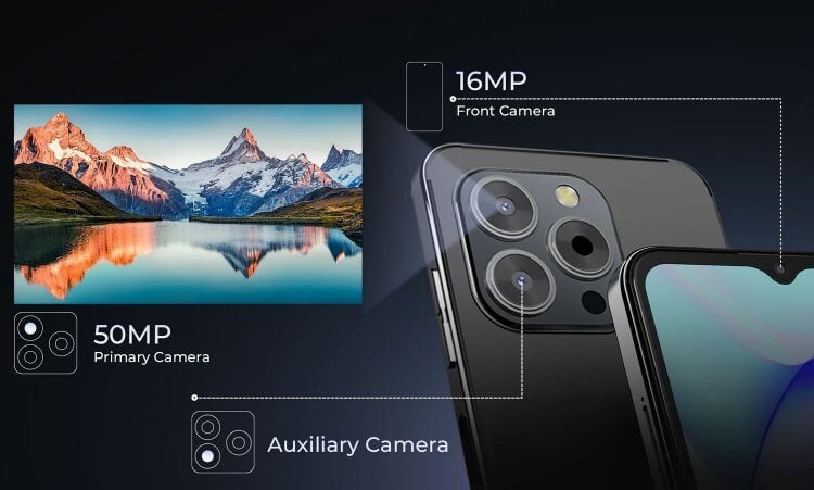 Телефон с хорошей камерой и батареей. Несмотря на свою цену, HOTWAV Note 13 Pro имеет мощную камеру. Фото.
