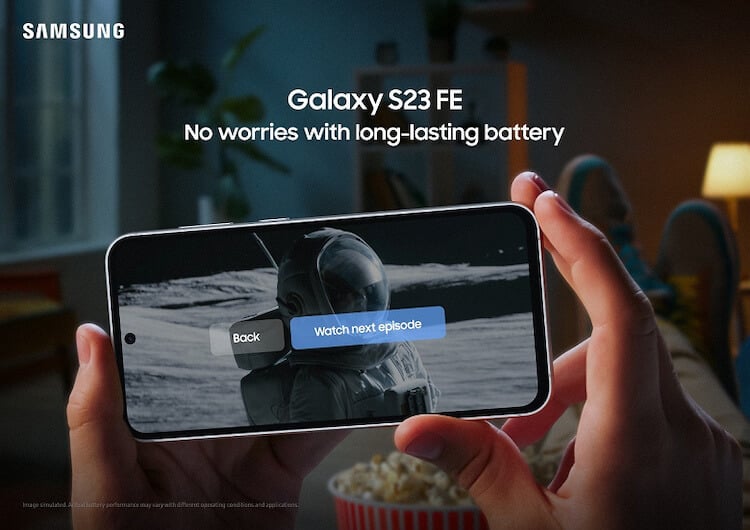 Экран и дизайн Samsung Galaxy S23 FE. Экран будет хорошим. Источник Samsung.com. Фото.