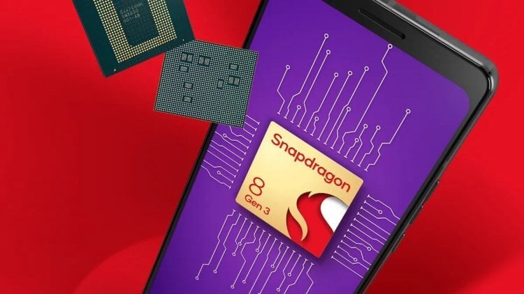 Вышел процессор Snapdragon 8 Gen 3 для Android-флагманов 2024 года. Он рвет AnTuTu и тянет игры в 240 fps. Фото.