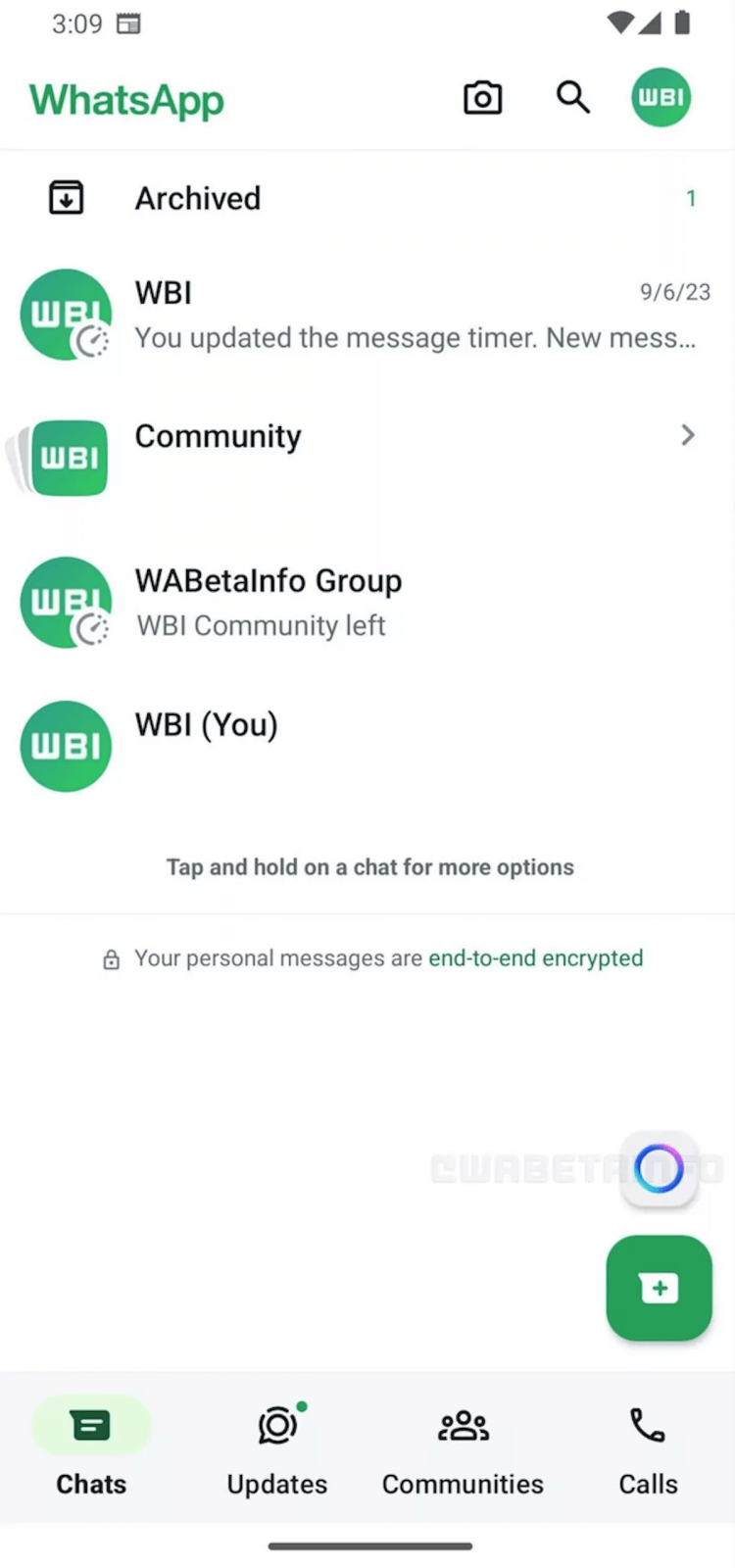Новая бета-версия WhatsApp. Вот так выглядит новая функция WhatsApp. Фото.