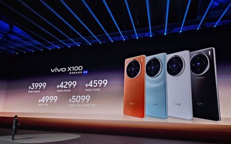 Дата выхода и цена vivo X100. Смартфон будет доступен в нескольких интересных цветах. Фото.