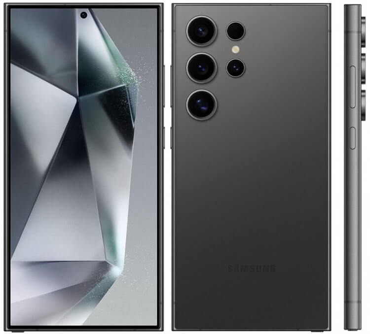 Как будет выглядеть Samsung Galaxy S24. Это дизайн Galaxy S24 Ultra. Фото.