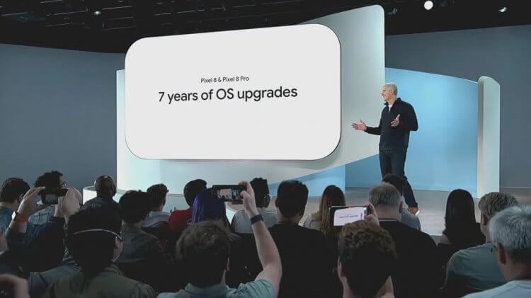 Какие бывают обновления Android. Есть смартфоны, которые обновляются 7 лет. Источник: Reddit. Фото.