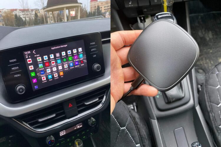 Адаптер не займет много места в автомобиле. Изображение: aliexpress.ru. Фото.