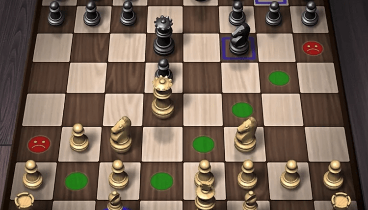 Лучшие игры для Android, которые понравятся всем любителям шахмат. Шахматы от AI Factory Limited — хорошая шахматная игра. Фото.