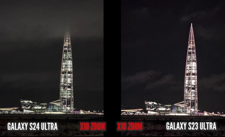 Чем Galaxy S24 Ultra отличается от Galaxy S23 Ultra. Несмотря меньшую кратность зума, Galaxy S24 Ultra лучше приближает объект съемки, делая фототографии более детализированными. Фото: ЧЕСТНЫЙ БЛОГ. Фото.