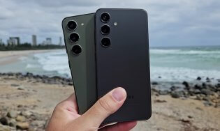 Galaxy S23 (слева) и Galaxy S24 (справа) очень похожи