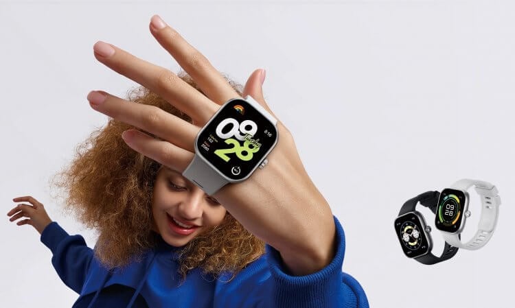 Новые смарт-часы Redmi Watch 4. Функционально эти часы не уступают флагманским моделям. Фото.