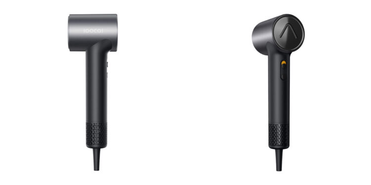 Soocas Nova Pro сушит волосы в щадящем режиме, а еще ионизирует их. Фото.