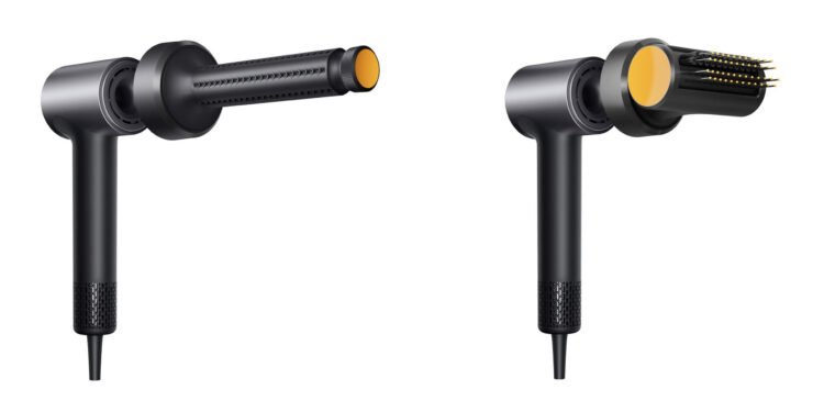 Soocas Nova Pro не только высушит ваши волосы, но и уложит их. Фото.