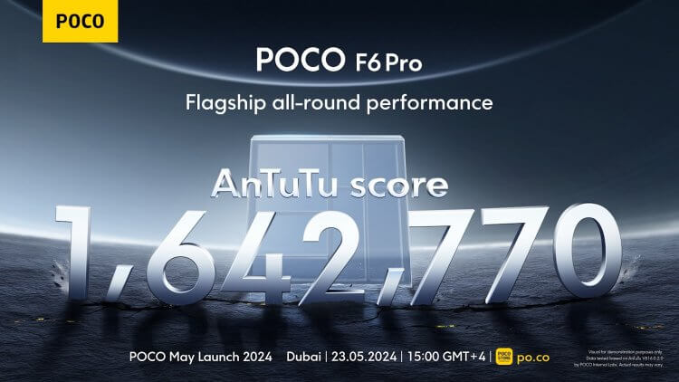 POCO F6 Pro — лучший смартфон POCO в 2024 году. Сногсшибательный результат POCO F6 Pro в AnTutu. Фото.
