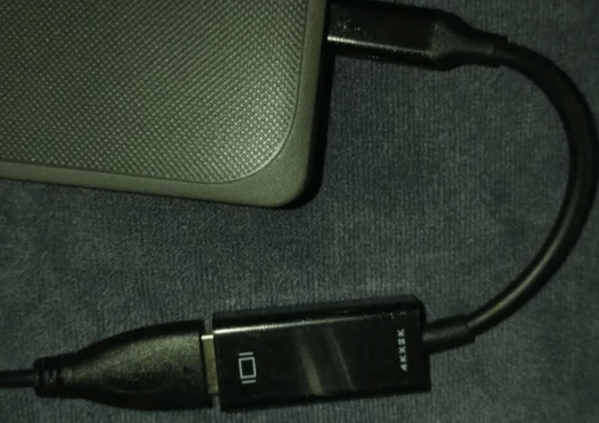 Переходник USB-C на HDMI. Изображение: AliExpress. Фото.