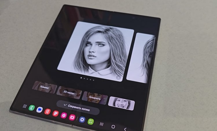 Смартфоны с искусственным интеллектом. Такие портреты умеют рисовать новые Samsung с искусственным интеллектом. Фото: MobileReviewcom. Фото.
