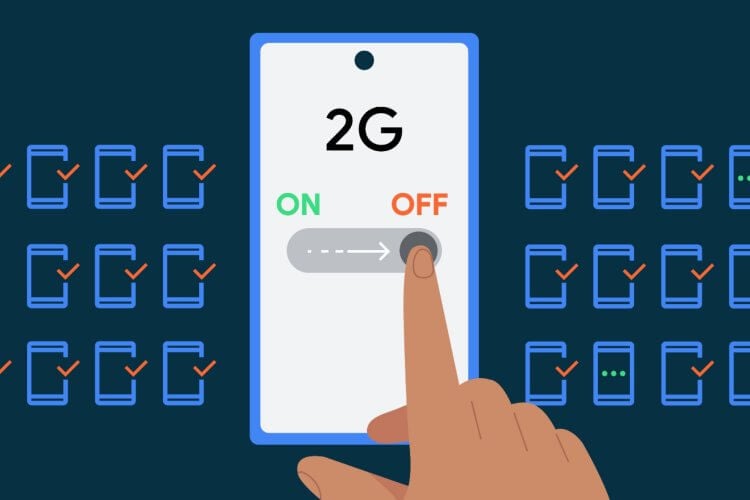 Google предупреждает: 2G-соединение может быть опасно для вашего смартфона. Сети 2G действительно могут быть небезопасны. Фото: XDA. Фото.