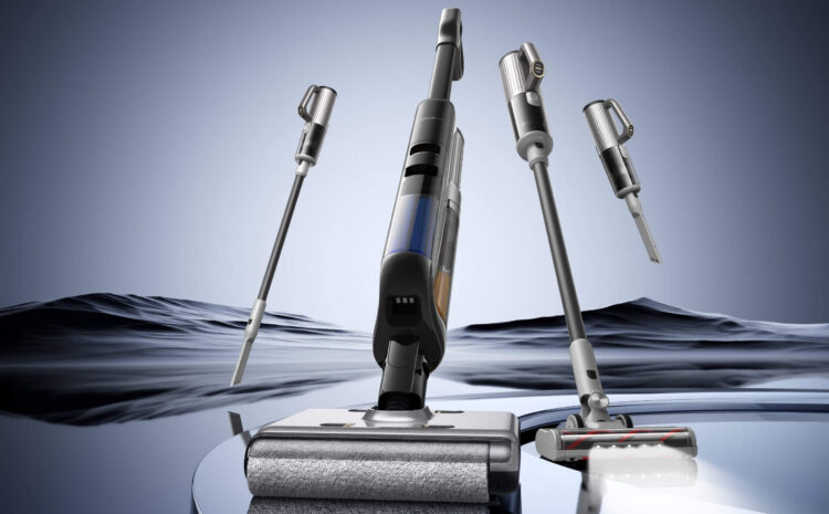 KaringBee M5 — идеальный пылесос для сухой и влажной уборки. Он дезинфицирует воду и моет пол двумя щетками. KaringBee M5 — идеальный пылесос для сухой и влажной уборки. Он дезинфицирует воду и моет пол двумя щетками. Фото.