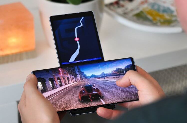 LG Wing — самый странный смартфон. LG Wing. Изображение: Android Central. LG Wing — самый странный смартфон. LG Wing. Изображение: Android Central. Фото.