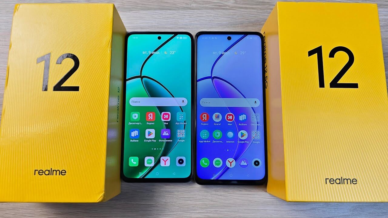 Чем отличаются realme 12, realme 12x, realme 12 Pro и другие смартфоны ...