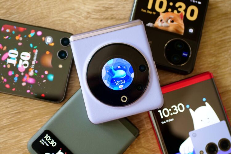 V Flip точно не хуже многих других складных смартфонов. Фото: Digital Trends. Фото.