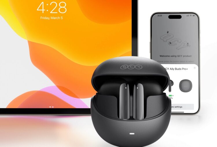 Наушники работают с двумя устройствами одновременно. Фото.