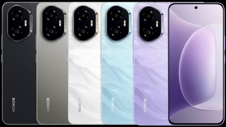 Характеристики HONOR 300. Младший HONOR 300 во всех цветах. Фото.