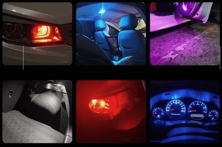 LED лампочки для автомобиля. Изображение: AliExpress. LED лампочки для автомобиля. Изображение: AliExpress. Фото.