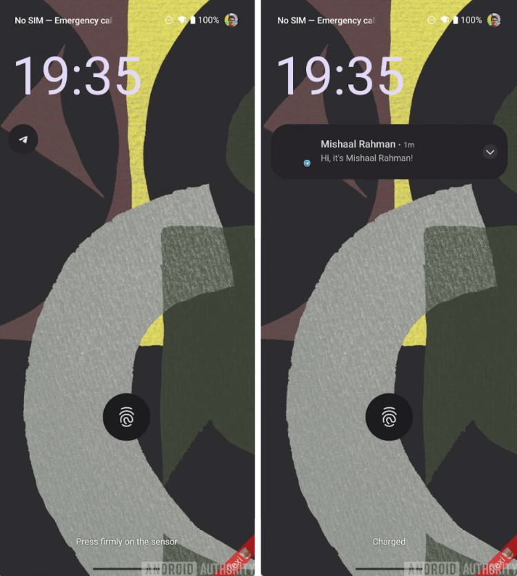 Как будут выглядеть уведомления в Android 16. Новый вид отображения уведомлений более приятный. Изображение: Androidauthority. Фото.