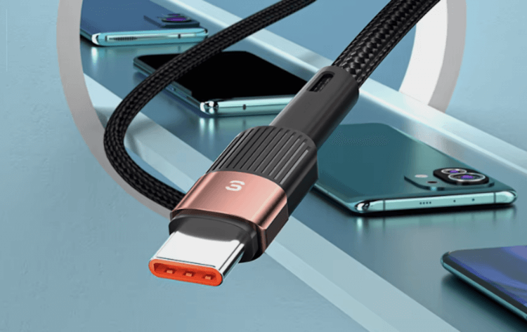 Зарядный кабель Type-C. Изображение: AliExpress. Зарядный кабель Type-C. Изображение: AliExpress. Фото.